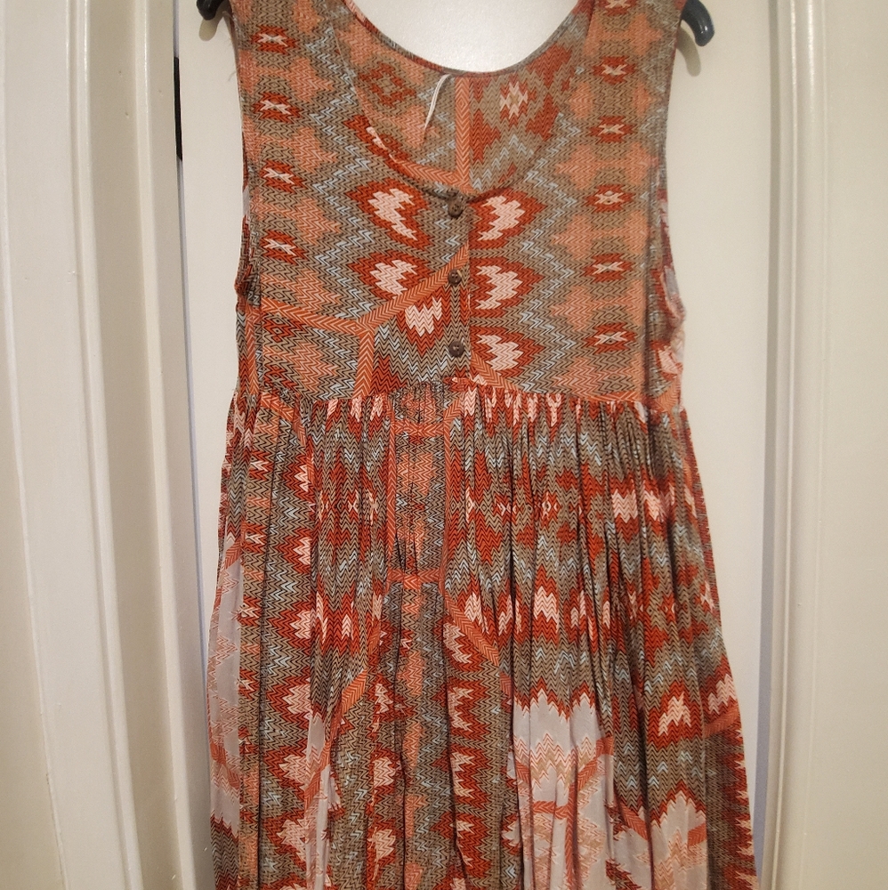 FREE PEOPLE Boho Dress Sz S